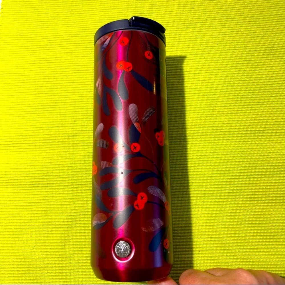 STARBUCKS Holiday 2020 Metal Tumbler To Go Cup NWT
